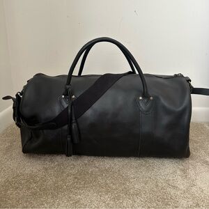 L.L. Bean Signature Black Duffel Bag